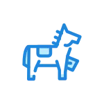 Horse Riding SVG Icon